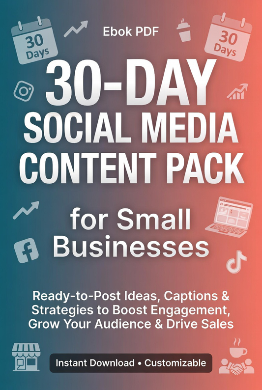 30-Day Social Media Content Pack