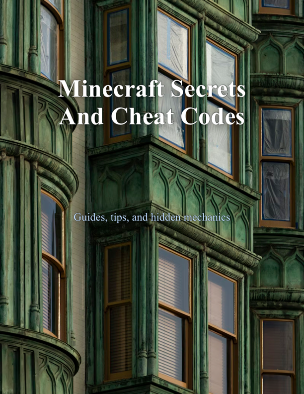 Minecraft secrets and cheats guide!